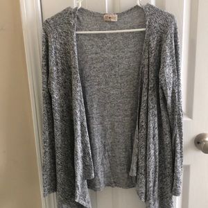 Grey cardigan